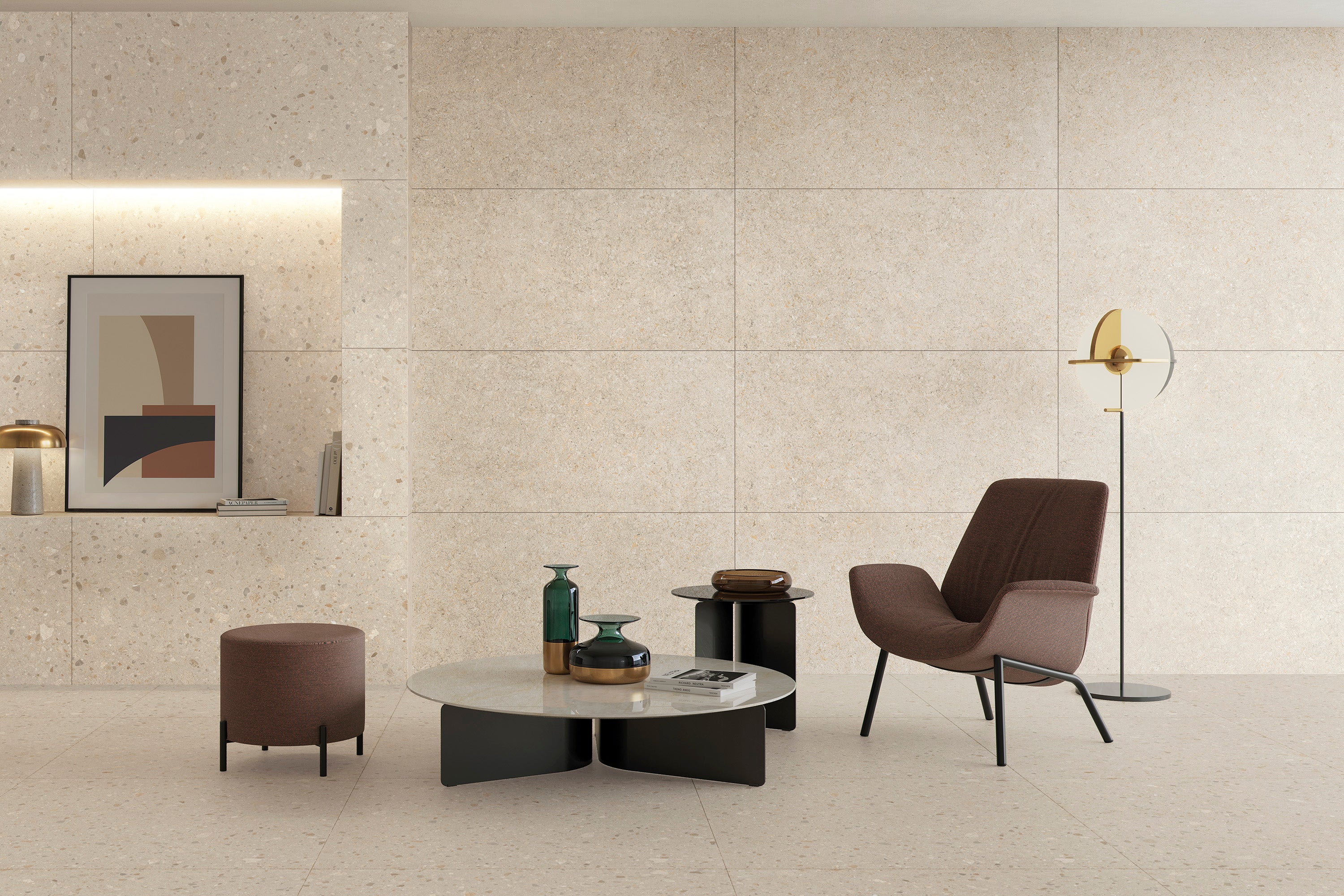 Oikos Terrazo Beige Matt 3DB