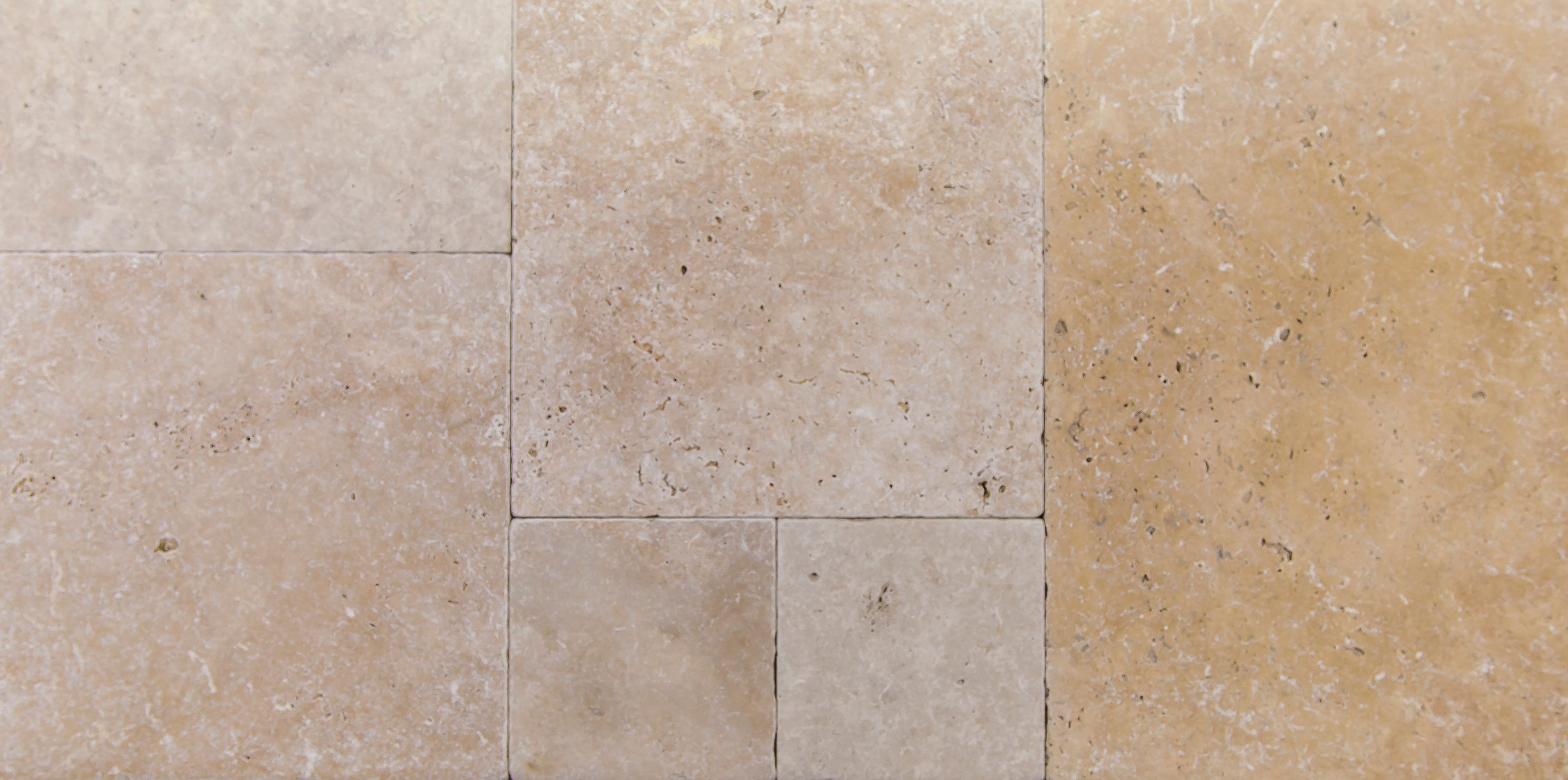 Travertin Tuscany Beige Terrassenplatte