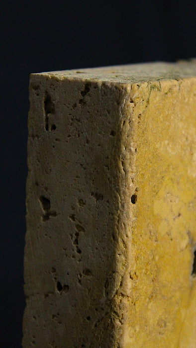 Travertin Goldgelb 20x20x3,1 cm