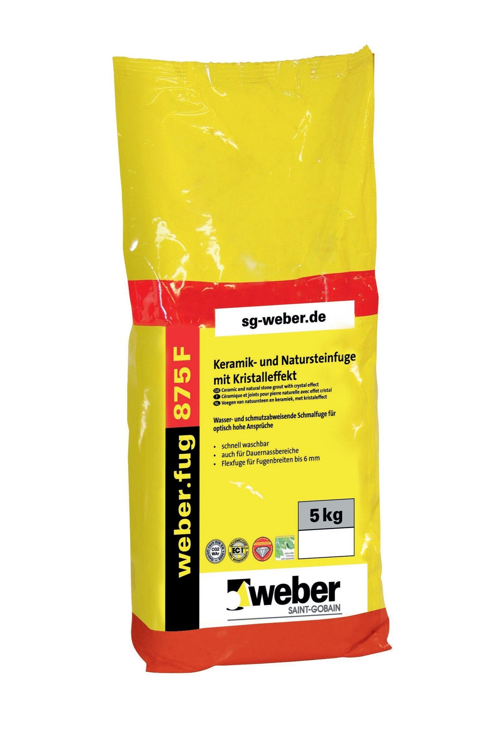 Fugenmaterial weber.fug 875 F Elfenbein 5 Kg
